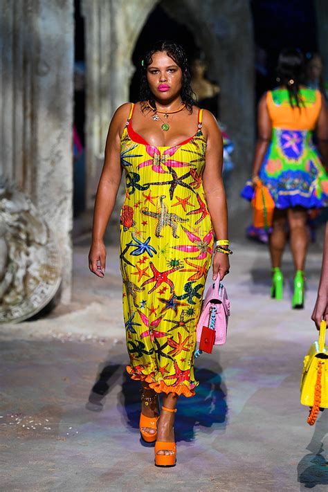 versace plus-size model 2021|donatella versace fashion.